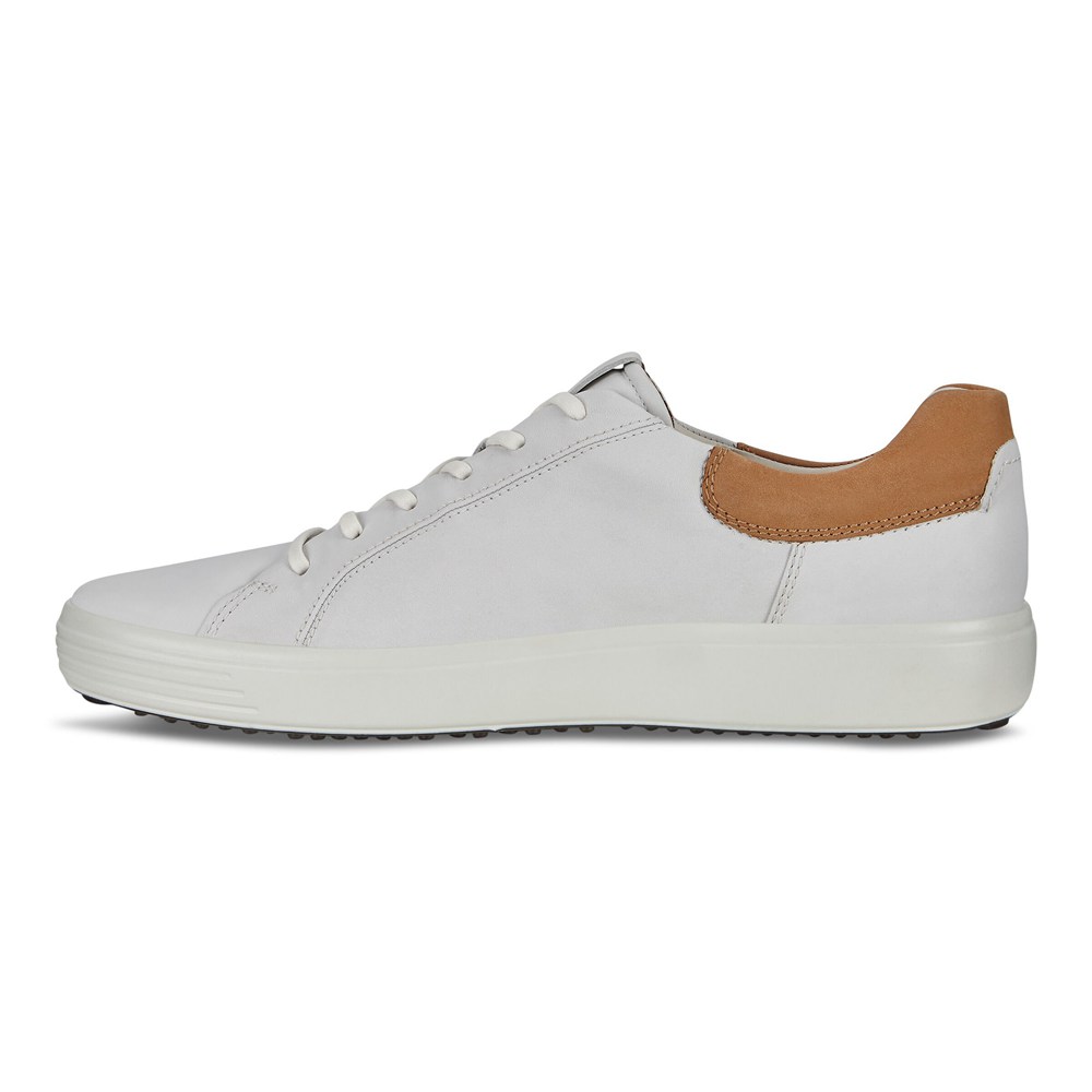 Tenis Hombre - ECCO Soft 7 Streets - Blancos - SXR685903